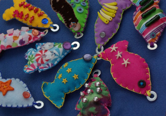 felt fish